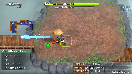 画像集 No.003のサムネイル画像 / 「風来のシレン6 とぐろ島探検録」，満腹度が150以上になると発動する「ドスコイ状態」や，巨大なモンスター「デッ怪」など新要素を公開