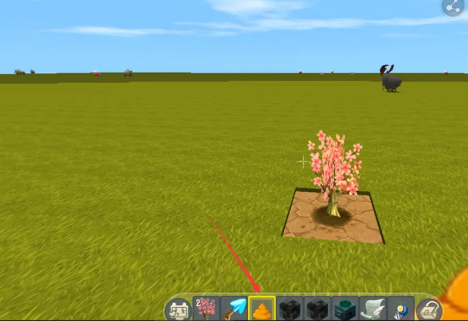 迷你世界怎么种桃树？