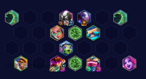 云顶之弈s10赛季542卡牌阵容怎么玩