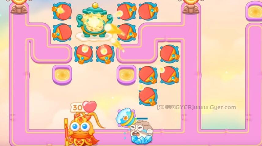 2023保卫萝卜4周赛12.4怎么过