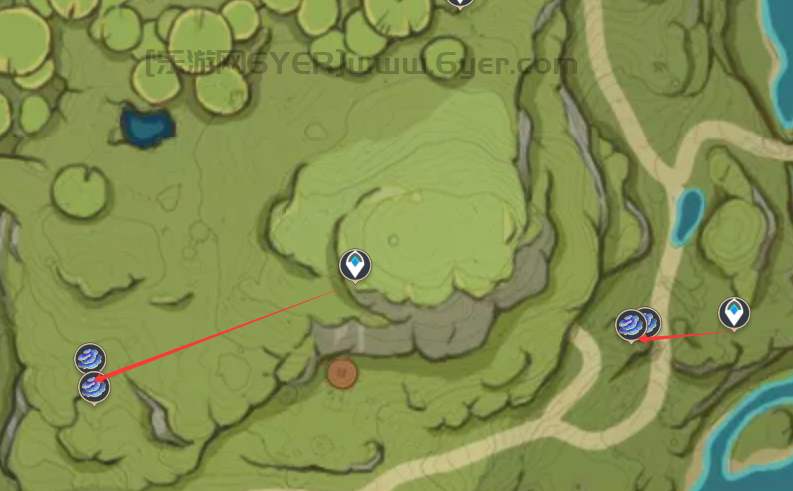 原神树王圣体菇分布图