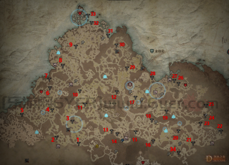 暗黑4索格伦地图莉莉丝祭坛位置攻略大全