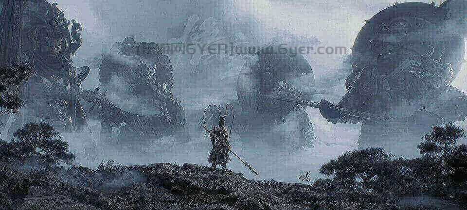 《黑神话：悟空》壁纸四大天王