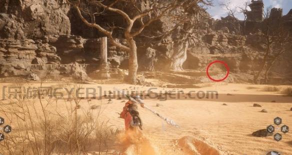 《黑神话悟空》黄风岭打坐点位置