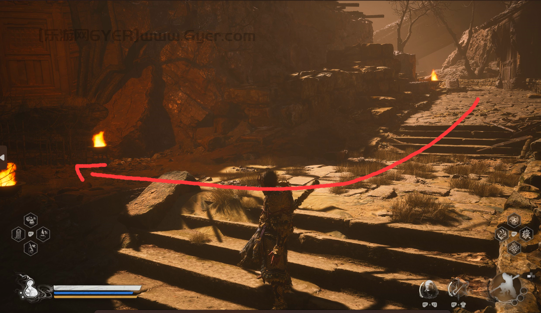 《黑神话:悟空》黄风岭全金丹位置介绍