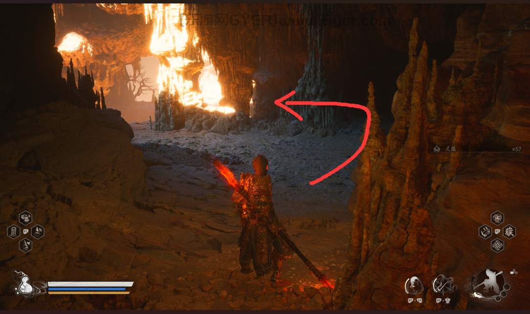 《黑神话:悟空》黄风岭全金丹位置介绍