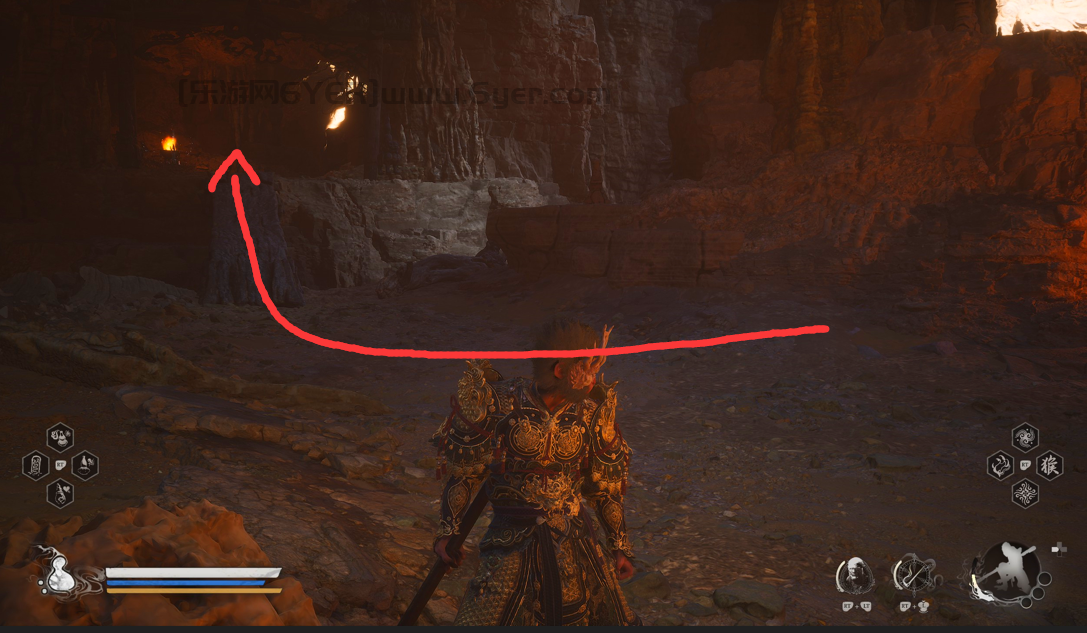 《黑神话:悟空》黄风岭全金丹位置介绍