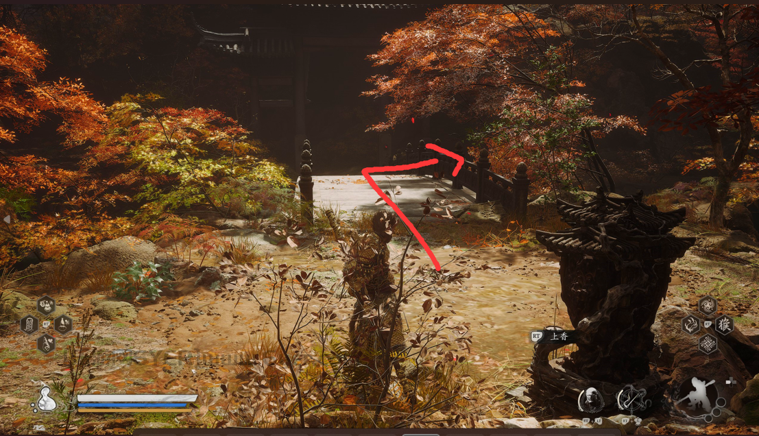 《黑神话：悟空》盘丝岭全蒲团位置介绍