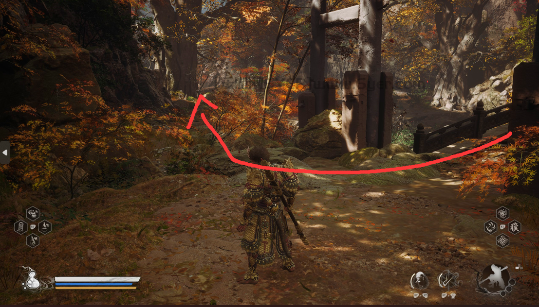 《黑神话：悟空》盘丝岭全蒲团位置介绍