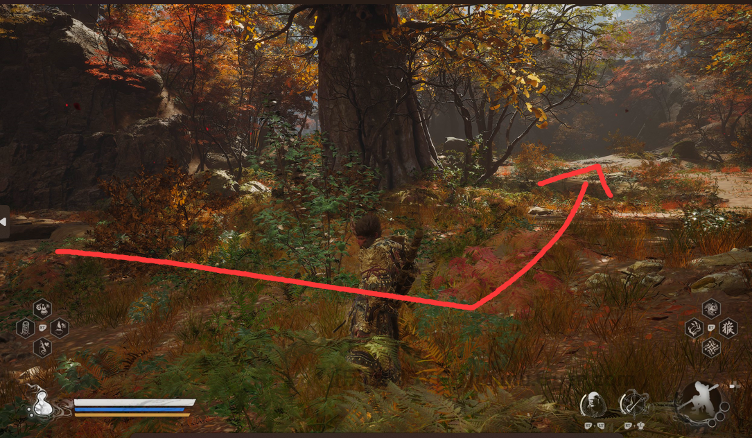 《黑神话：悟空》盘丝岭全蒲团位置介绍