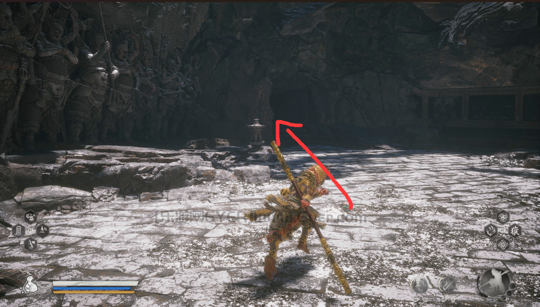 《黑神话：悟空》小西天全蒲团位置介绍