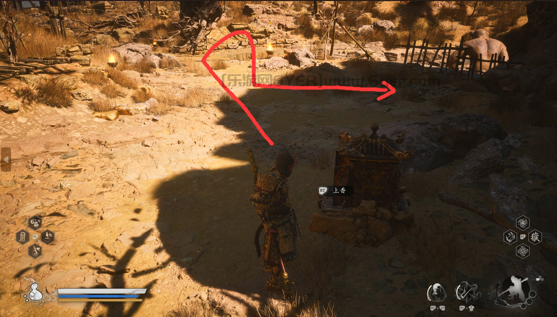 《黑神话:悟空》黄风岭全蒲团位置介绍