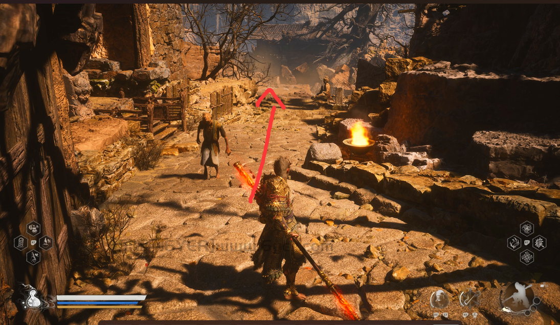 《黑神话:悟空》黄风岭全蒲团位置介绍