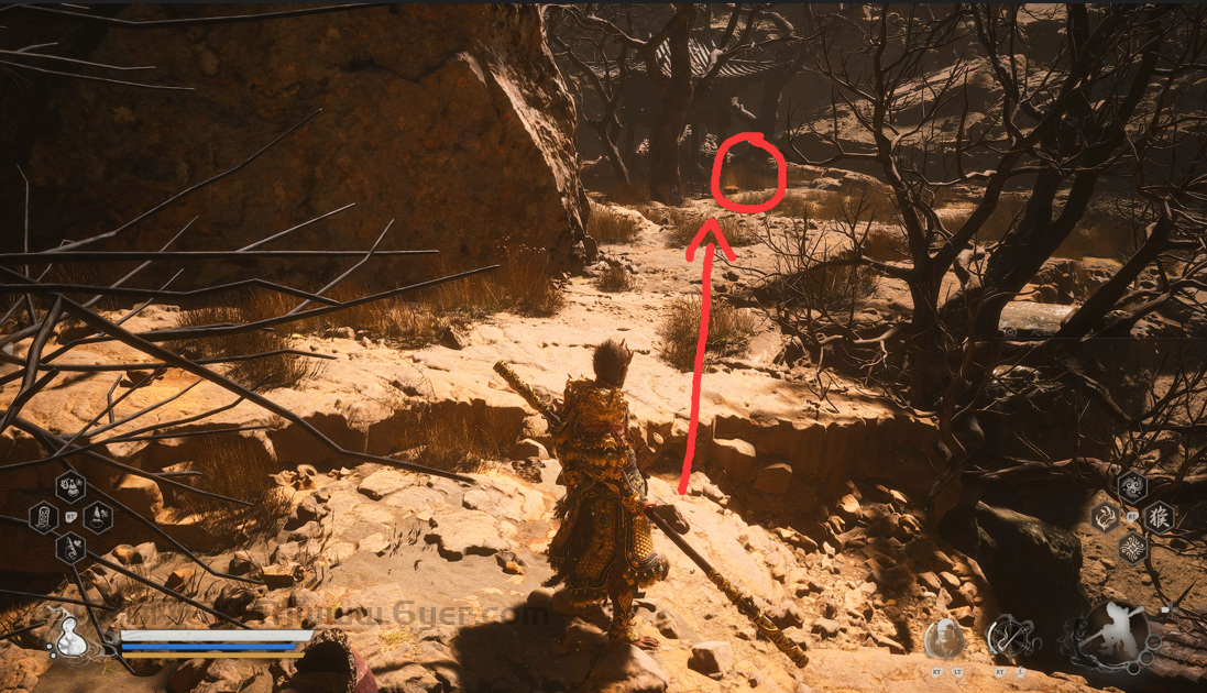 《黑神话:悟空》黄风岭全蒲团位置介绍