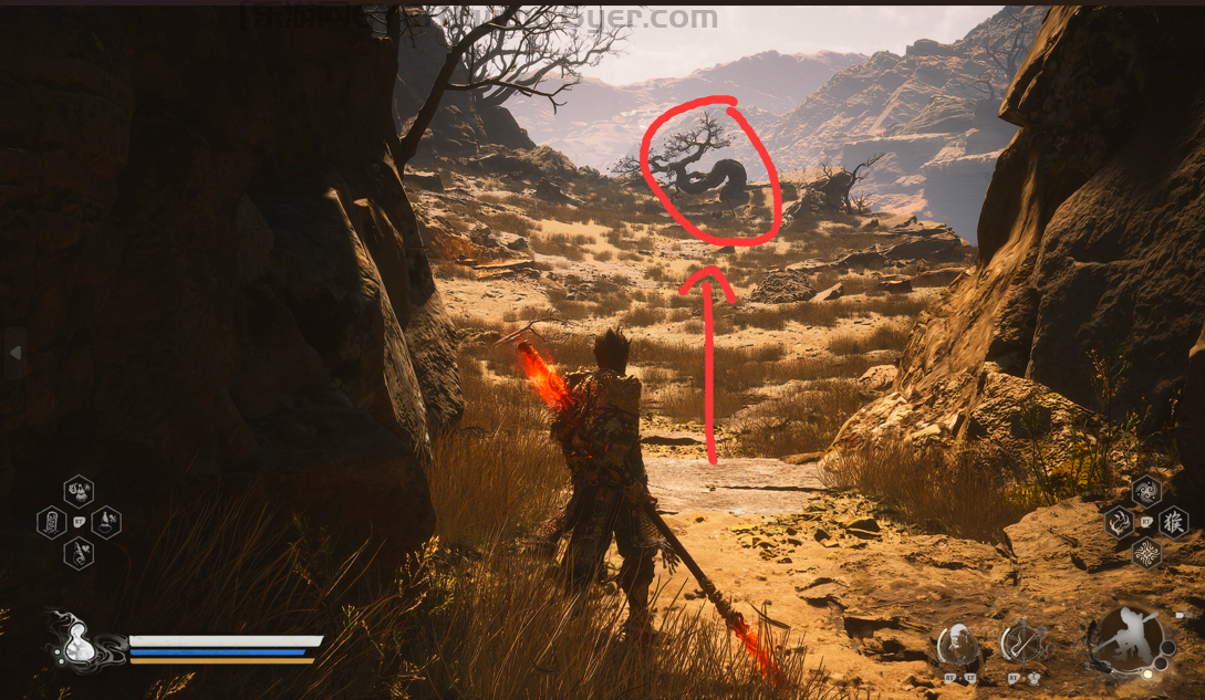 《黑神话:悟空》黄风岭全蒲团位置介绍