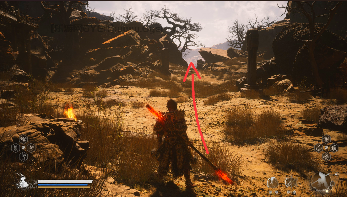 《黑神话:悟空》黄风岭全蒲团位置介绍