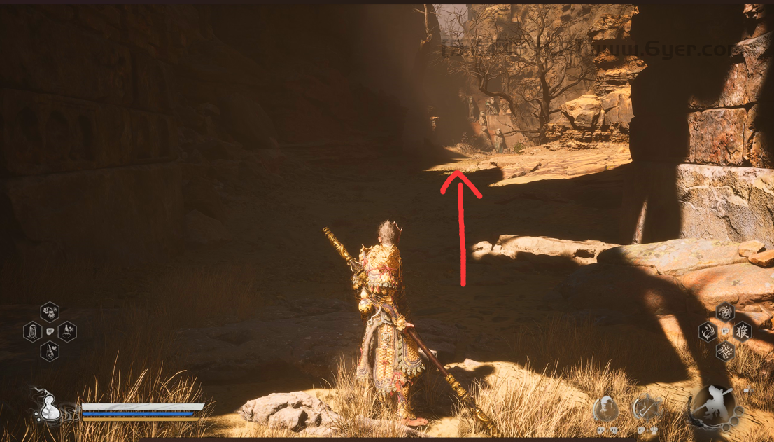 《黑神话:悟空》黄风岭全蒲团位置介绍