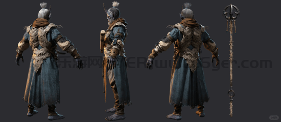 《黑神话》雷长老建模公开 玩家：留下雷火印！