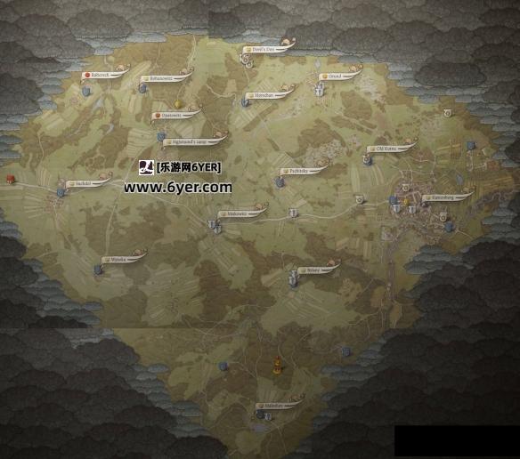 《天国拯救2》库腾堡地图全貌一览