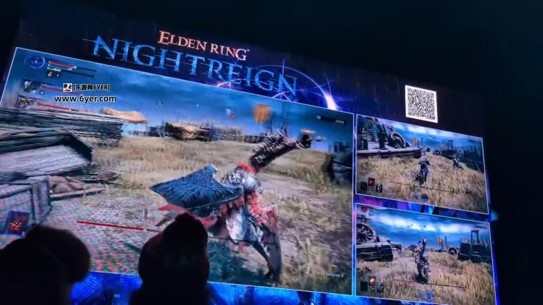 《艾尔登法环：黑夜君临》超长实机演示 合作打怪！