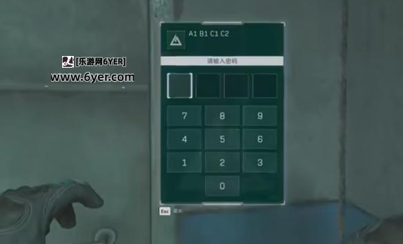 三角洲行动零号大坝密码门在哪